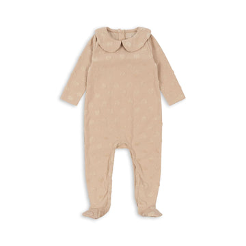 Miffie onesie met kraagje - Smoke gray